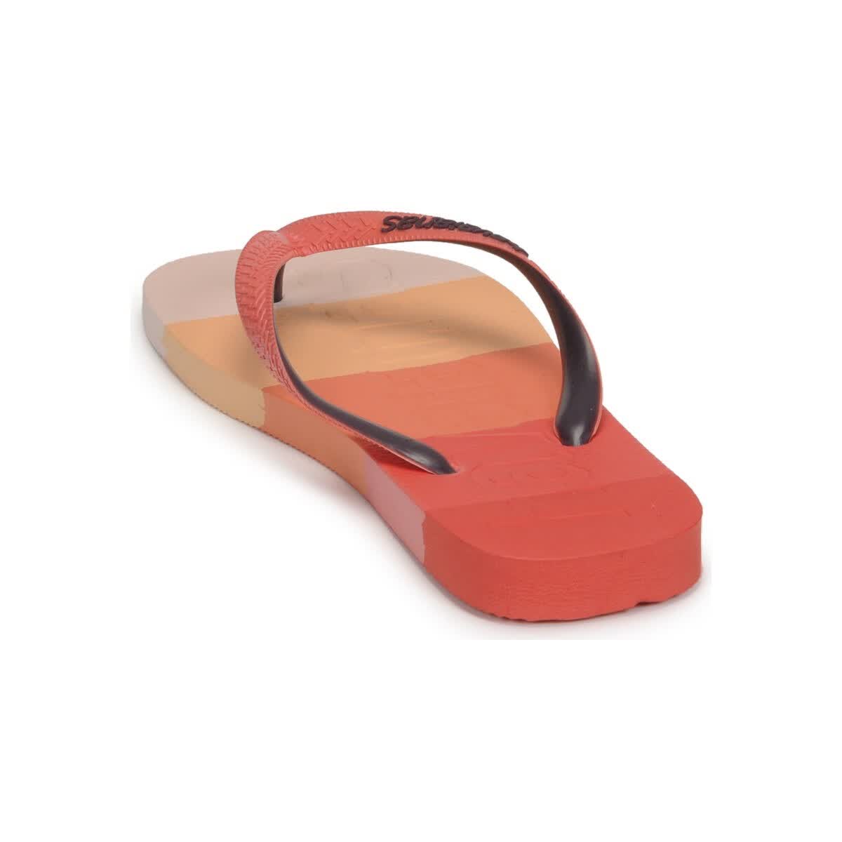 havaianas/哈瓦那女士鞋子玫瑰色拖鞋夹趾平底时尚软底沙滩鞋舒适防滑