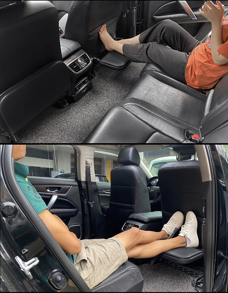 勇哥yg汽车用品适用于本田冠道urv后排座椅脚托改装脚踏板车品腿拖 如