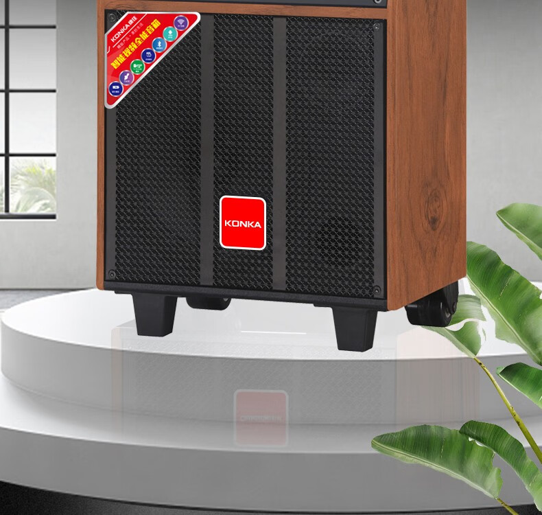 康佳konka户外广场舞音响带显示屏家用k歌便携式wifi触屏蓝牙移动ktv