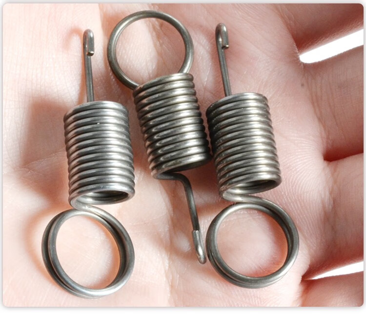 攸竹滑板车弹簧配件儿童滑滑车转向小孩单脚3轮溜溜车拉簧带钩拉伸黄