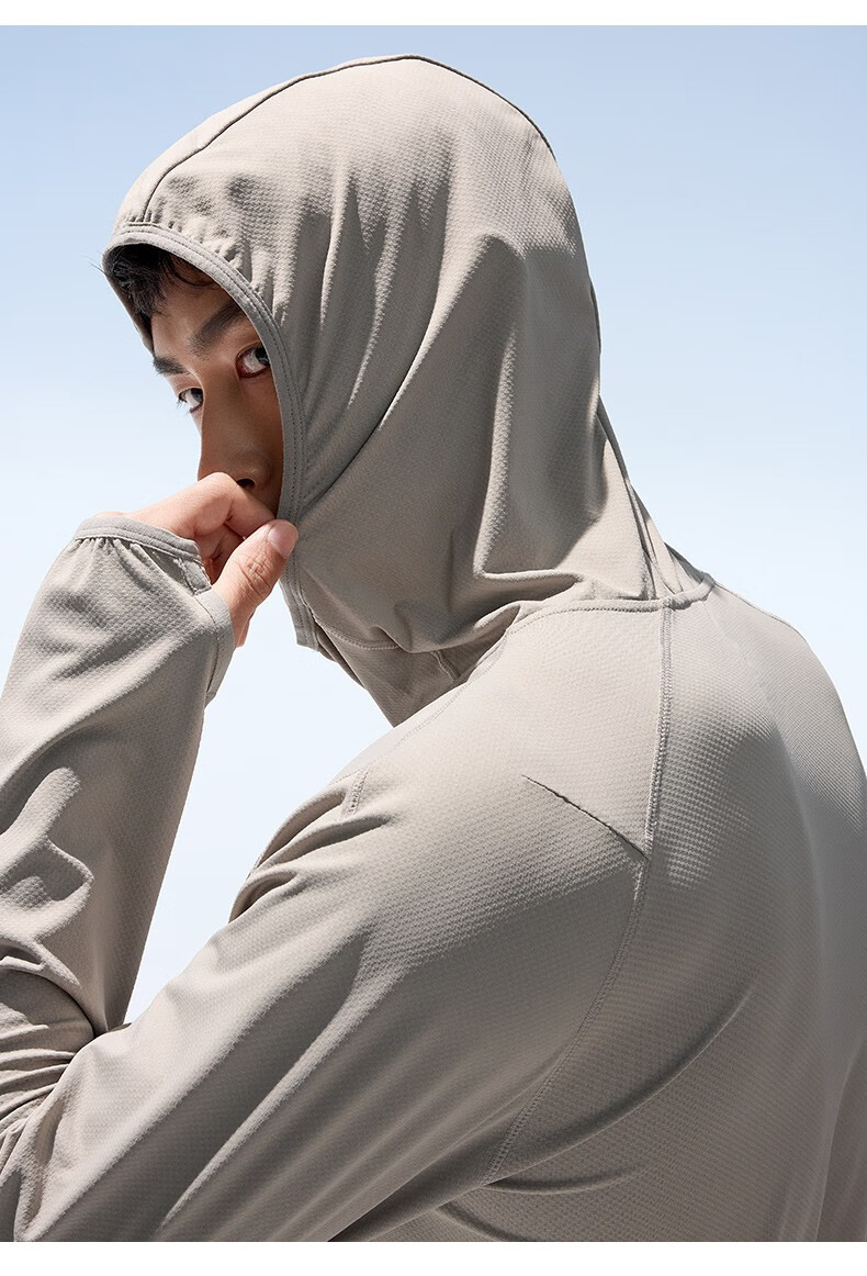 安踏绝绝紫安踏防晒衣男士2022夏季新款户外防紫外线防风衣3基础黑xl