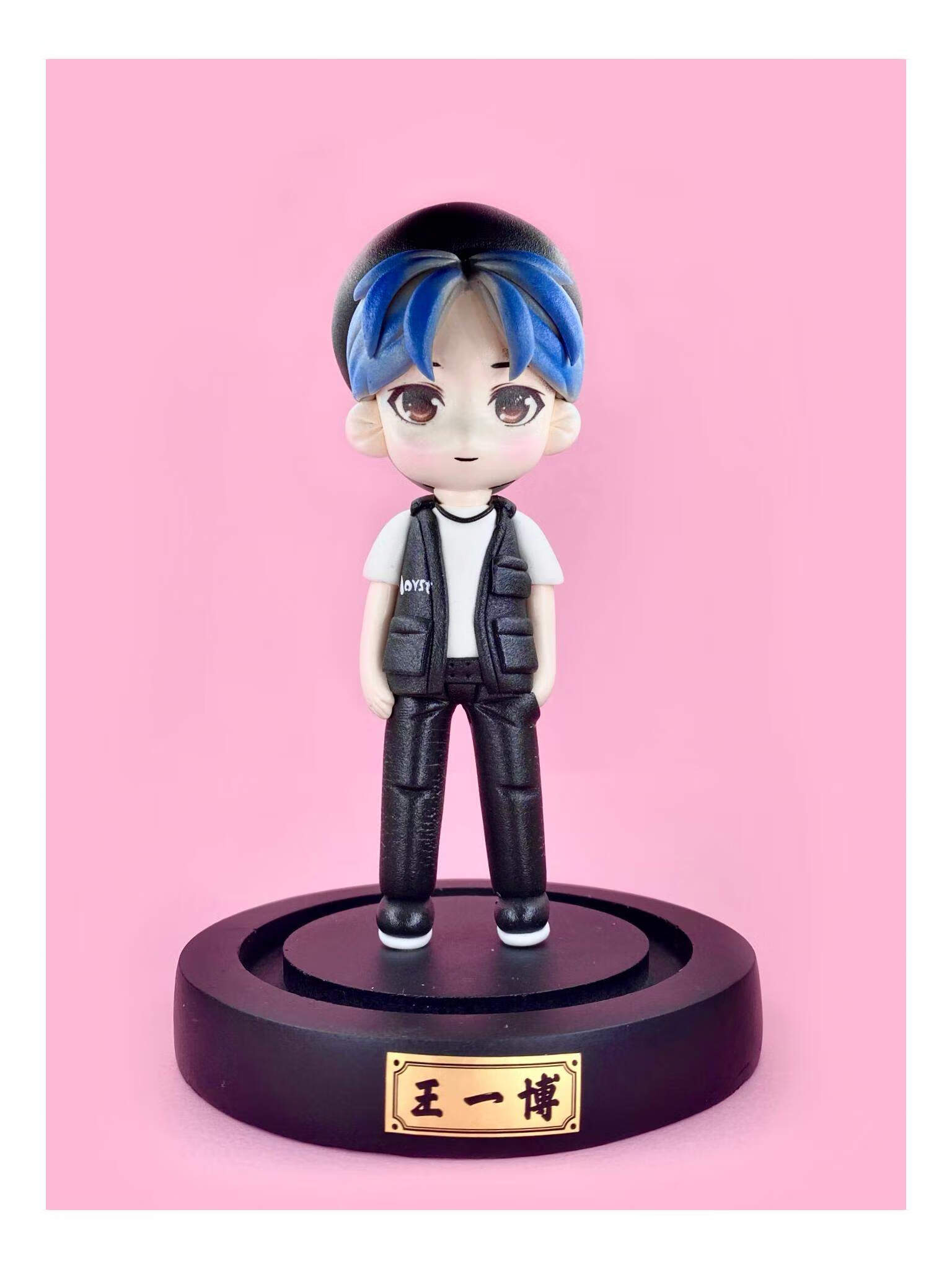 王一博周边手办真人模型人偶摆件公仔玩偶男生女生日定制明星礼物