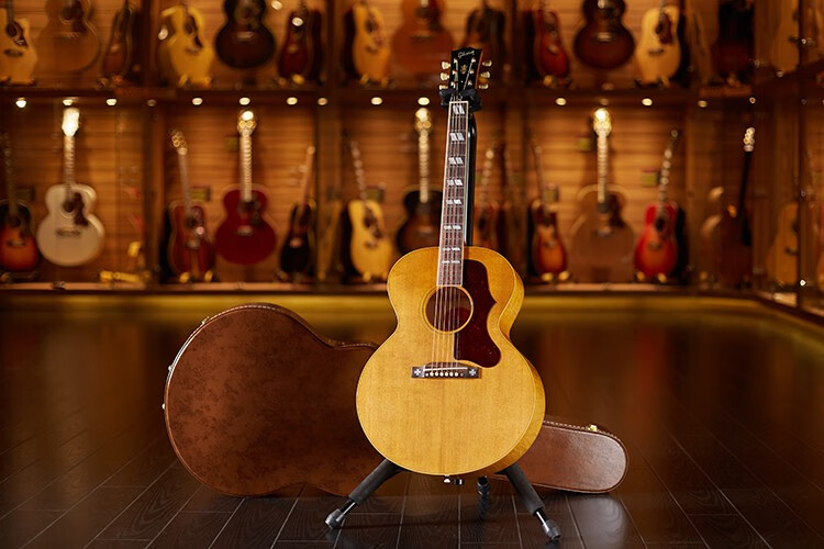 世音琴行gibsonj185original复古款全单民谣电箱吉他吉普森木吉他j185