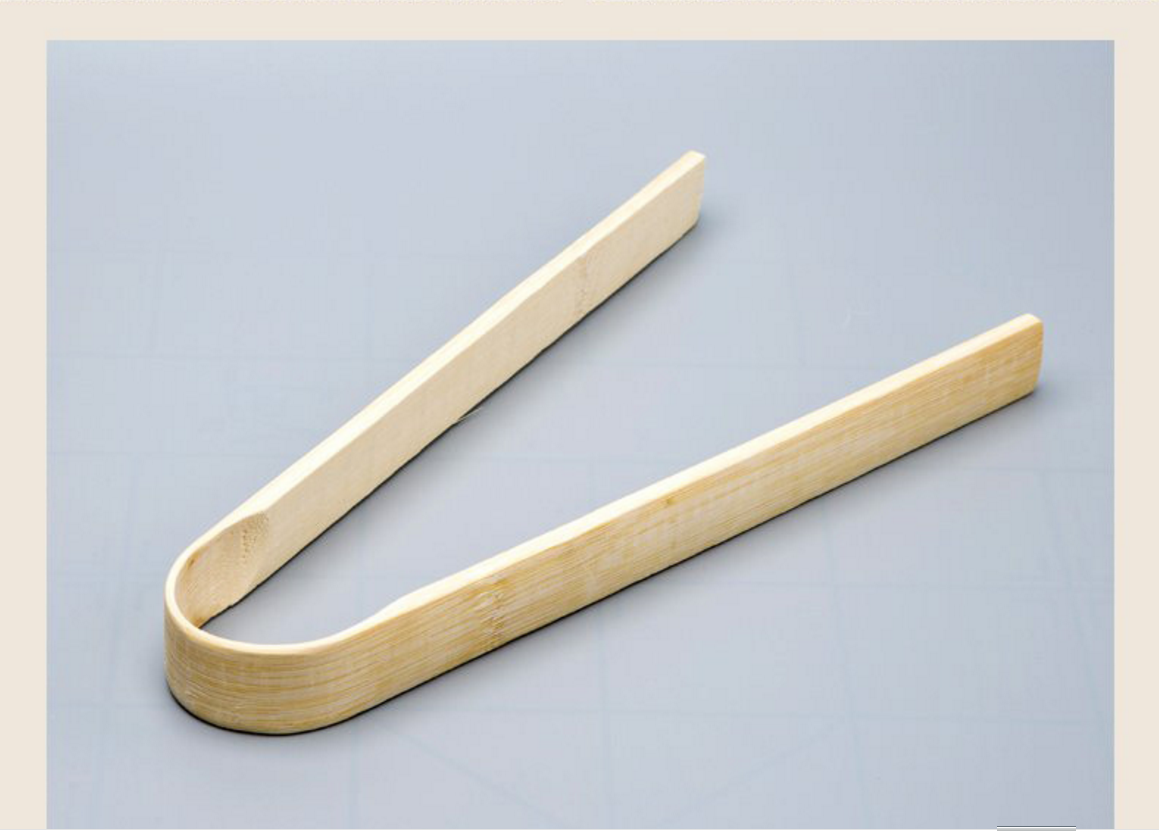 春枝韵 食品夹子竹木烧烤馒头竹夹子食品夹子不烫手竹烧饼夹子木炭