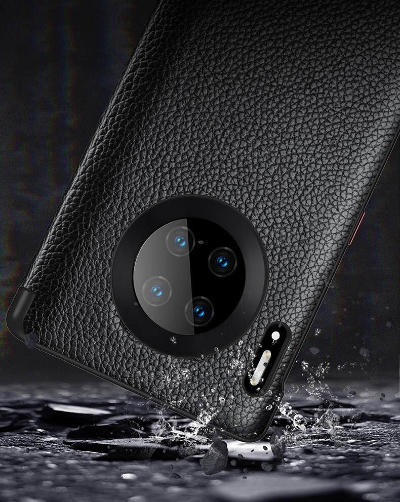 鹿纯magus华为mate30pro手机壳30epro翻盖皮套mate30全包防摔头层牛皮