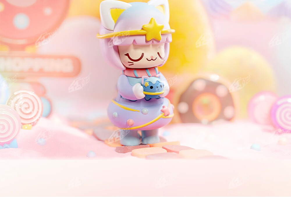 52toyskimmymiki甜品派对系列盲盒可爱少女手办潮玩桌面摆件抖音网红