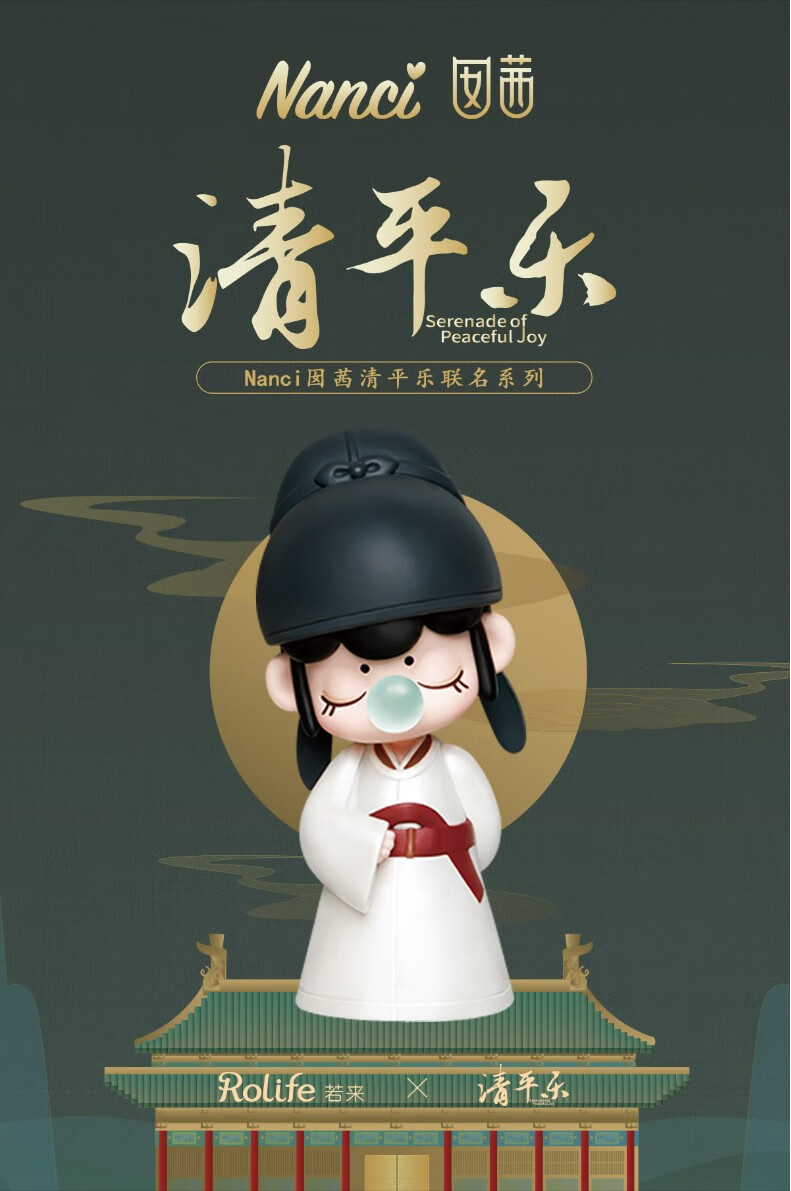 nanci囡茜清平乐盲盒王凯江疏影电视剧联名款手办娃娃礼物另售6宫格