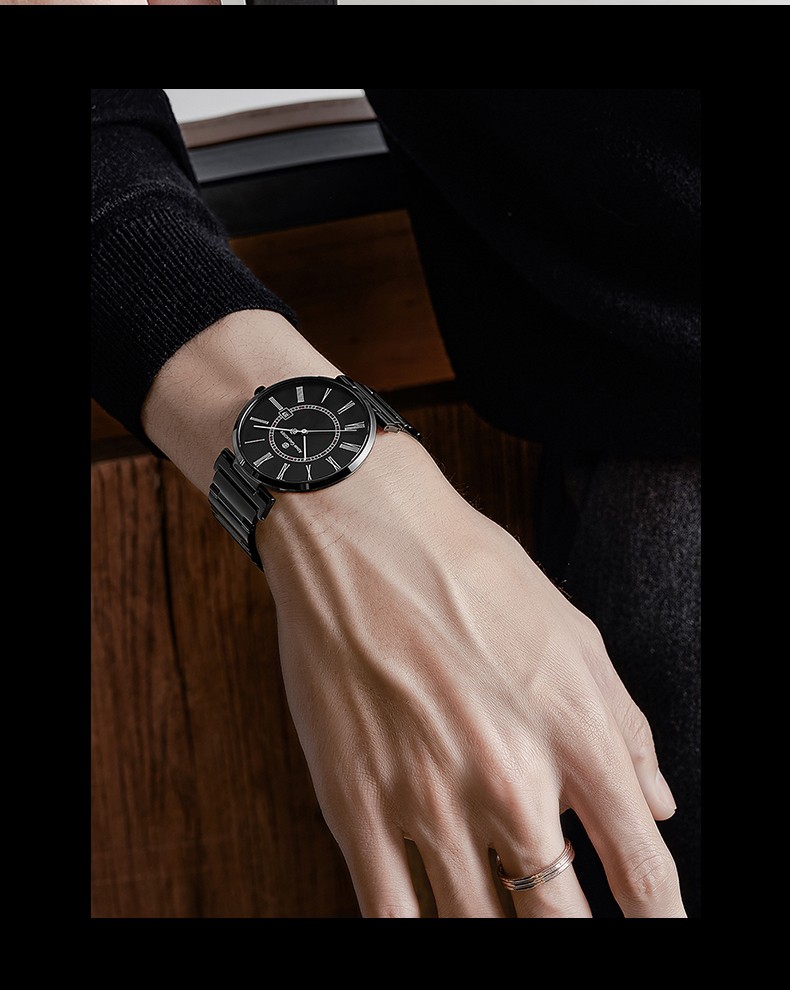 意大利品牌adamgallagher(ag)男士手表男款简约时尚商务石英腕表超薄