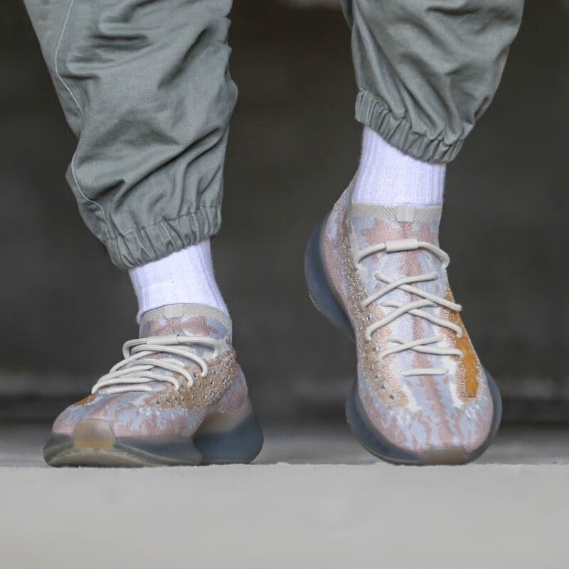阿迪达斯adidas yeezy boost 380 椰子380满天星跑步鞋老男女情侣款爹