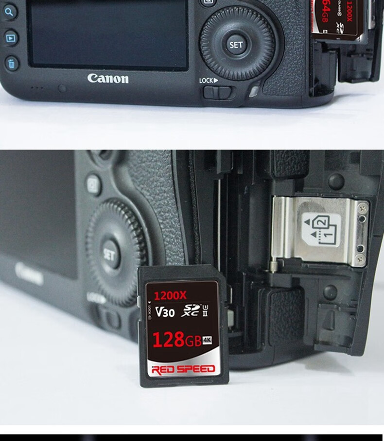 宏驰佳能r5r6m50m690d200d5d46d2850d单反相机闪内存卡存储卡usb30