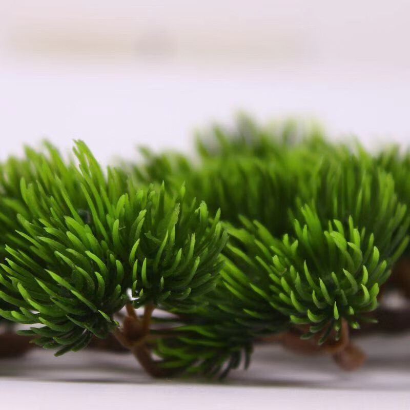 仿松树叶传奇仿真松树崖柏叶子松树枝松叶盆景绿植盆栽塑料树叶装饰