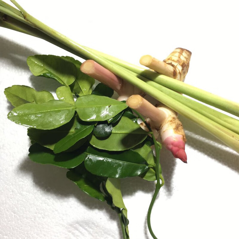农美华 泰国新鲜香料香茅南姜柠檬叶冬阴功汤料火锅底料250g