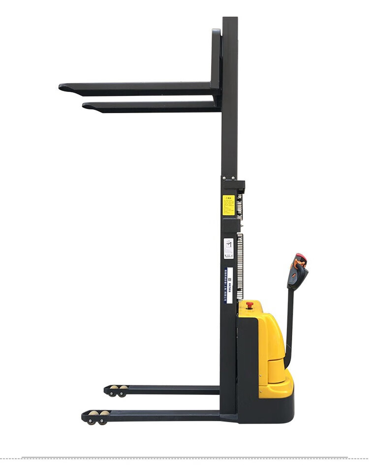 晶鑫隆 驾步行式全电动叉车电动堆高车半自动装卸车液压升降堆垛机