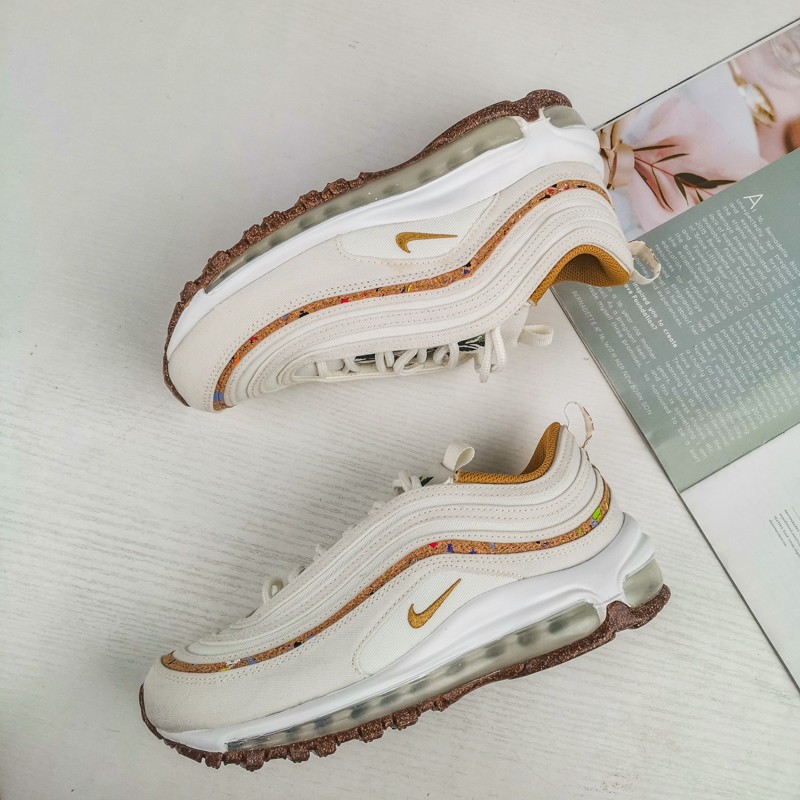 nike耐克跑步鞋女鞋春季airmax97子弹头气垫鞋子减震运动鞋休闲鞋da