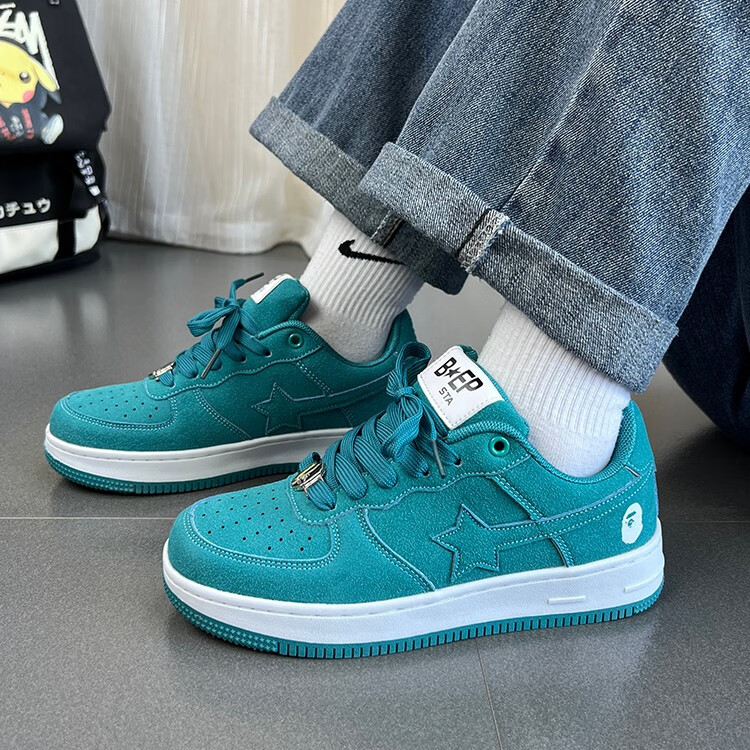 nike耐克 小众情侣鞋子男女秋季新款潮流百搭透气休闲板鞋男厚底增高