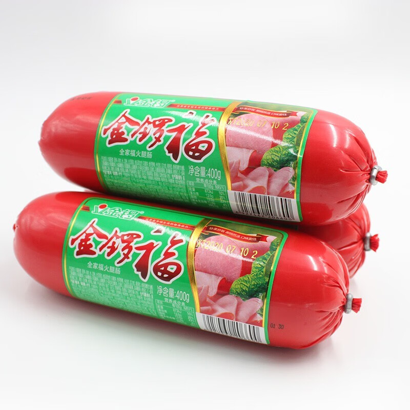 金锣福火腿肠400g大支大根火腿肠食堂餐饮炒菜麻辣烫炒饭烧烤烹饪肉类