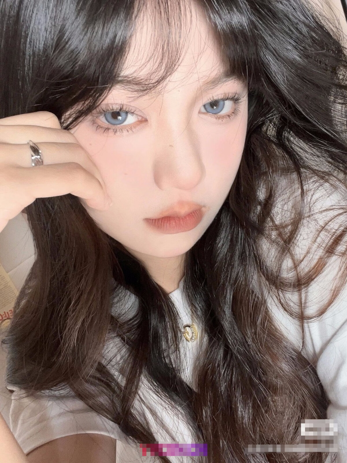 koicon美瞳年抛瑶光蓝瑶光棕145mm大直径自然色隐形眼镜音目旗舰店