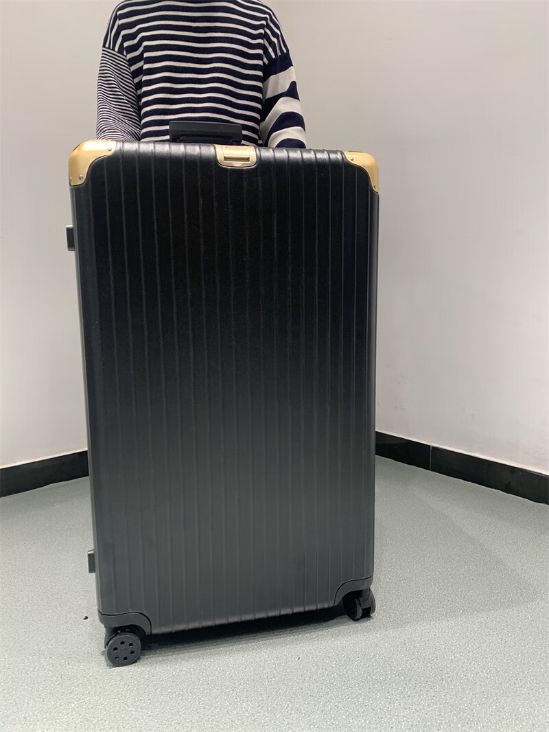 加厚行李箱特大容量铝框拉杆箱学生潮流旅行箱密码箱网红皮箱出国打工