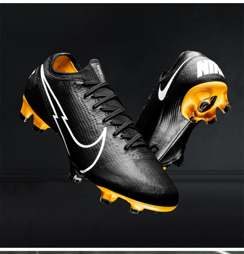 nike耐克刺客13fg长钉真草袋鼠皮低帮高端足球鞋男cj6320017cj
