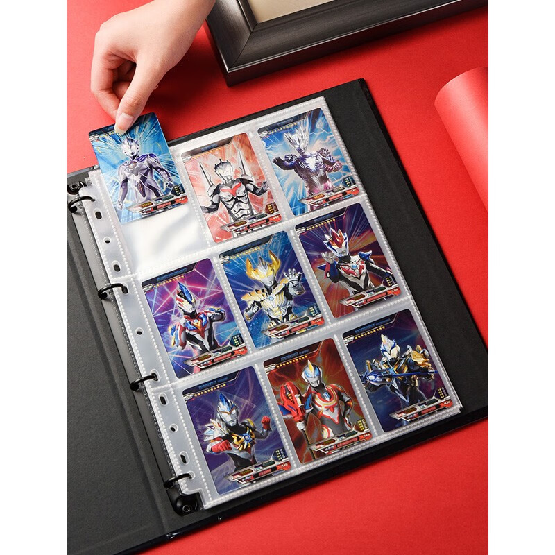 奥特曼卡牌卡片收藏册卡册卡包泰迦赛罗欧布捷德罗布全套卡片收藏册