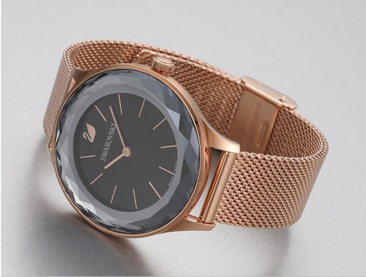 swarovski 施华洛世奇 octea nova米兰表带 简约时尚钢带石英女士手表