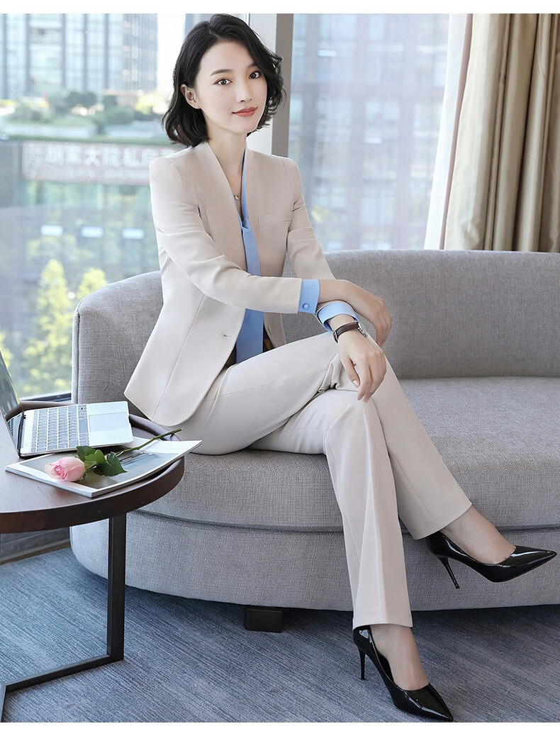 黑色西装 西裙 白衬衫 m【图片 价格 品牌 报