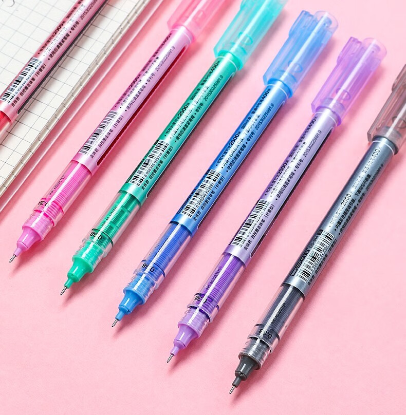 点石直液式走珠笔0.