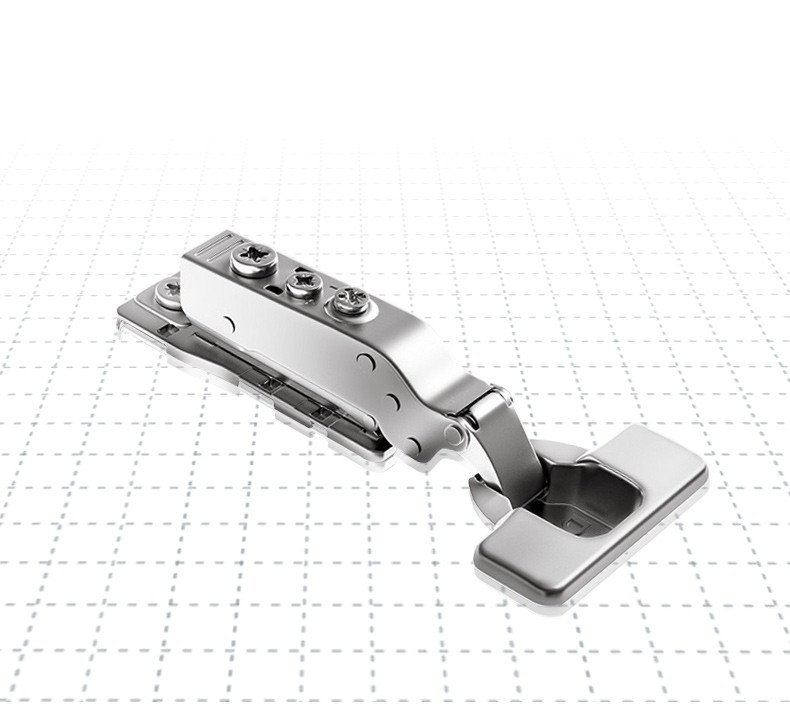 dtc东泰阻尼一字底座偏心调节铰链橱柜门铰链闭门速度三维调节c81一扇
