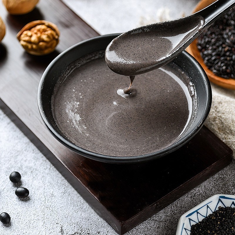 古田森黑八珍营养粉黑芝麻黑豆粉2罐装