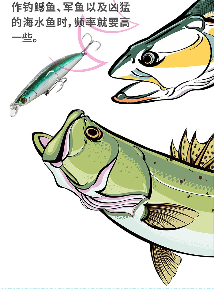 蓝旗鱼鲌客远投米诺路亚饵淡海水翘嘴鲈鱼鱤鱼全泳层通杀路亚假饵 16.