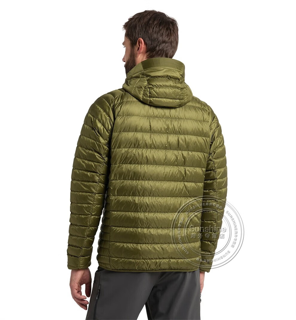 haglofs火柴棍 roc down hood 秋冬户外防寒保暖男士羽绒服 轻量舒适