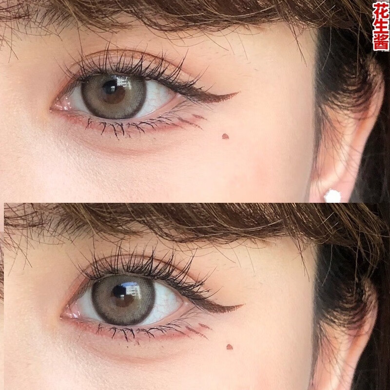 sugarplum糖豆美瞳冷萃冰咖色珠光鎏金大直径自然韩国官网近视隐形