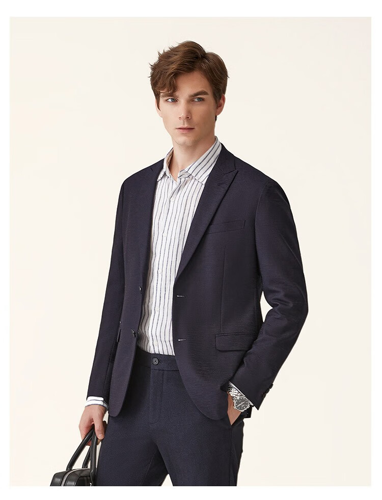 商场同款danielhechter丹尼爱特秋冬商务休闲西服男士羊毛西装外套