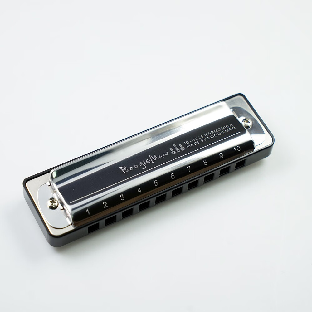 boogieman初学十孔学生成人初学专业演奏布鲁斯蓝调10孔口琴bm boogie