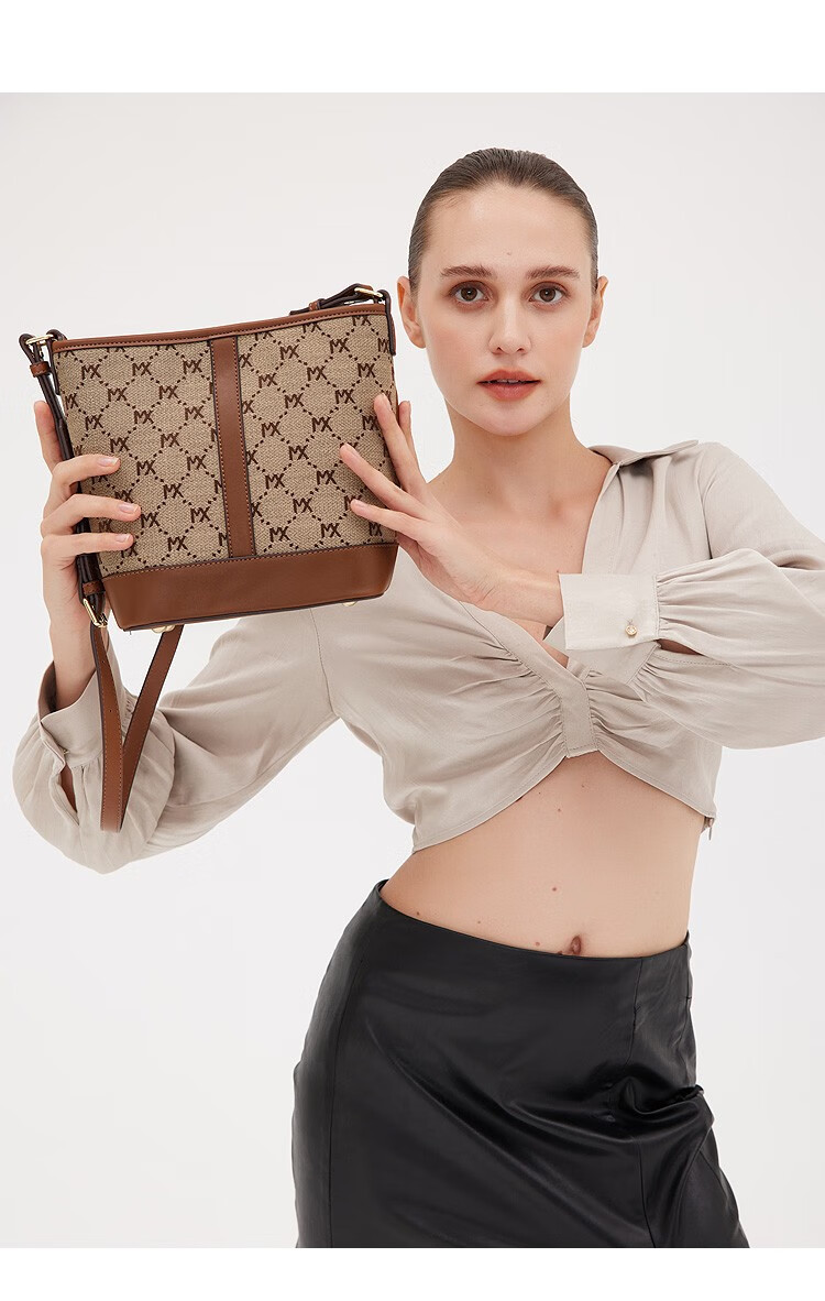 圣诞节礼物camila&korali品牌2021新款包包女包单肩斜挎手提水桶包