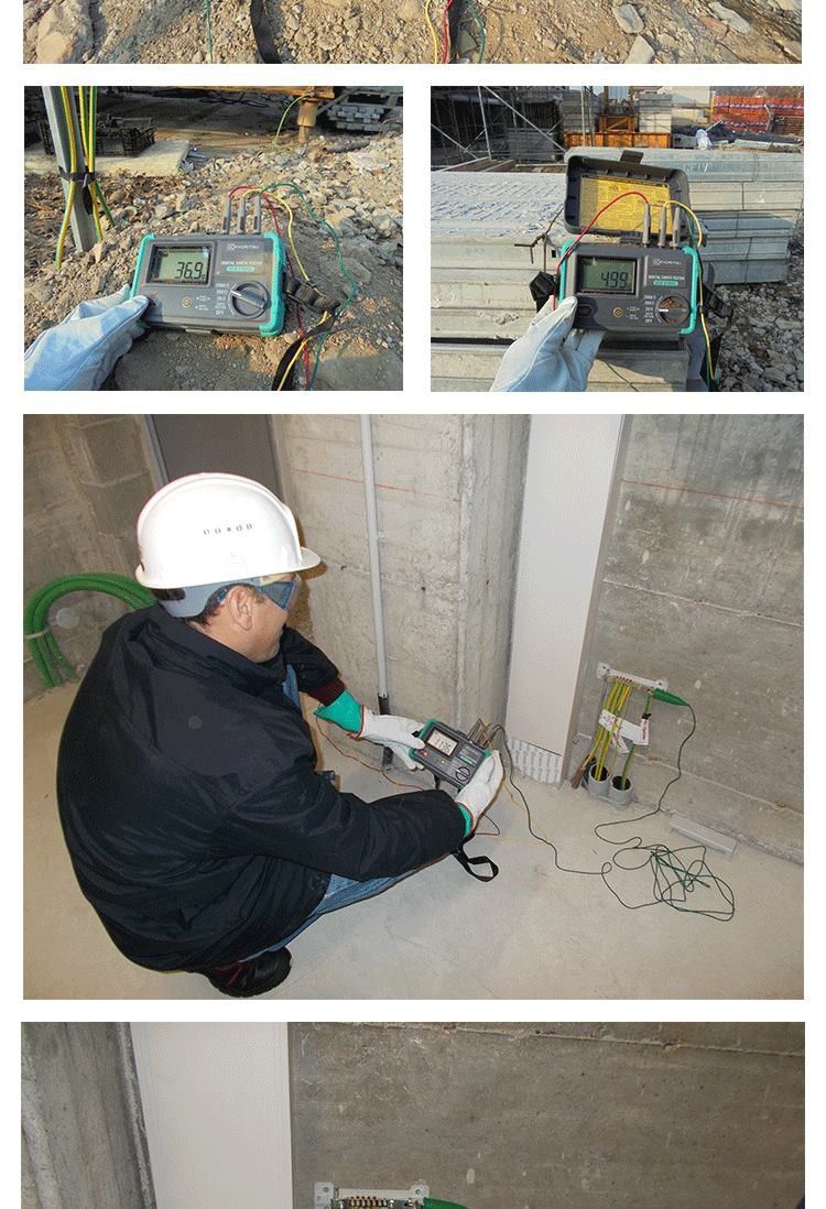 原日本共立kyoritsu克列茨接地电阻测试仪地阻仪防雷接地摇表model