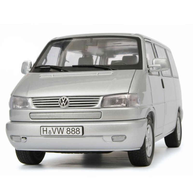 autoart118舒克大众vwt4旅行面包车露营车合金仿真汽车模型收藏摆件
