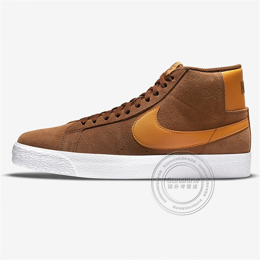 耐克nike sb zoom blazer mid 男女款中帮复古板鞋防滑耐磨舒适运动