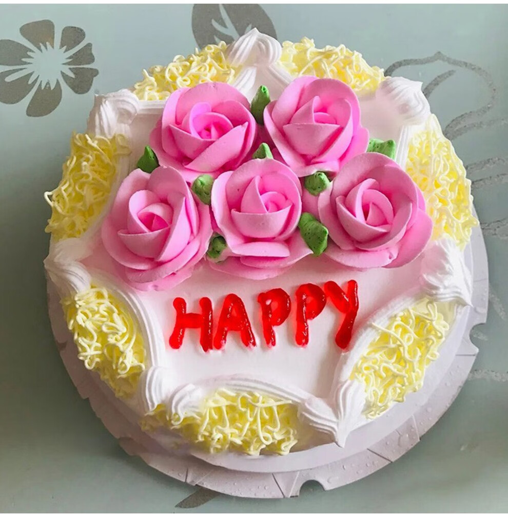 冠皇派经典怀旧生日蛋糕创意老式奶油裱花儿时回忆童年水果蛋糕全国