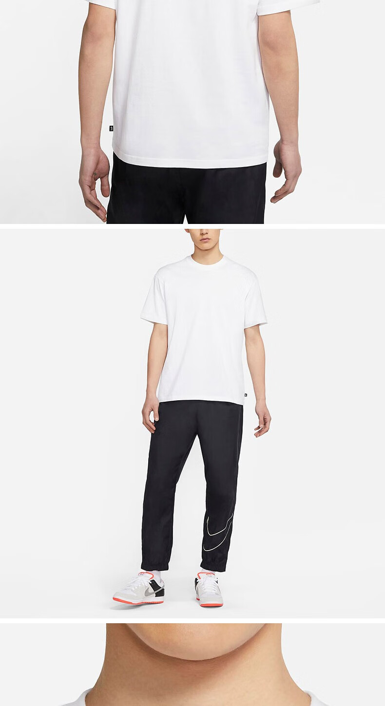 nike耐克sb男子滑板t恤春季新款宽松纯棉休闲运动轻便短袖db9976 db