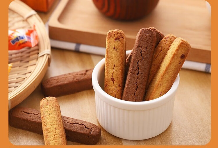 进口阿华田北海道恋人麦芽酥饼干条早餐代餐休闲零食牛奶巧克力风味