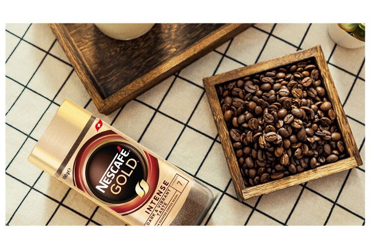 雀巢(nestle) 咖啡速溶黑咖啡粉咖啡豆微研磨冻干意式风味(新老包装