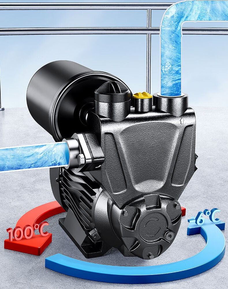 增压泵家用小型全自动自来水加压抽水机吸水管道220v自吸水泵 【580w