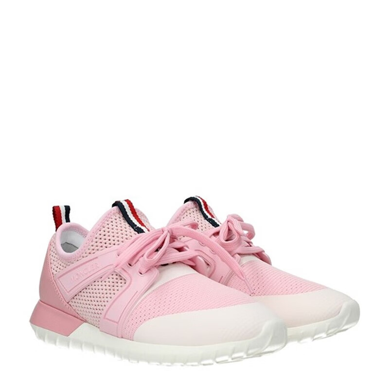 moncler 蒙口女鞋 女士休闲鞋粉色运动鞋 2021000-01a9q-500 38【图片