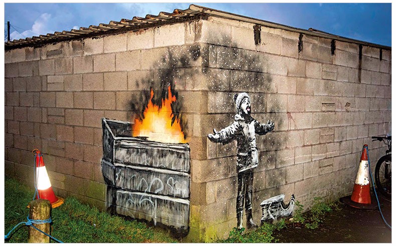 现货banksy街头艺术涂鸦大师班克西班克斯作品集英文原版精装进口画册