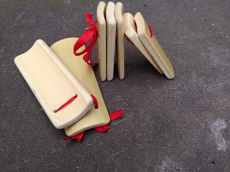 快板三句半道具快板表演道具快板相声道具快板老竹快板 棕色快板一副