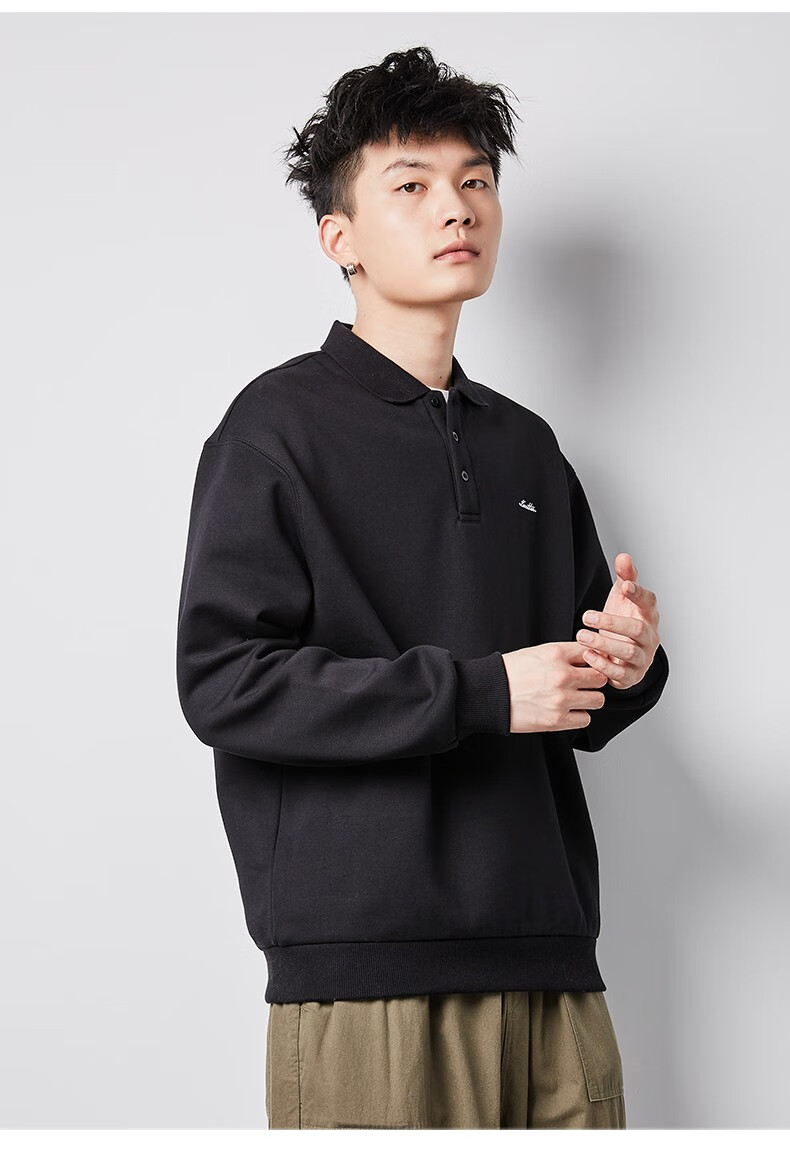 唐狮2020秋新款polo 男polo衫 无绒款/本白 m