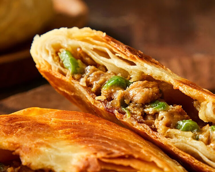 思念腊汁肉饼440g牛肉酥皮馅饼油炸酥饼脆皮肉夹馍营养早餐千层饼 蜡