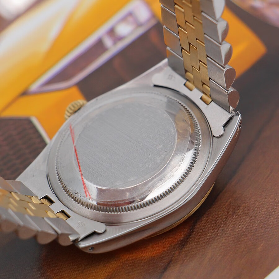 二手95新rolex劳力士日志型系列16233自动机械男表36mm表径18k金二手