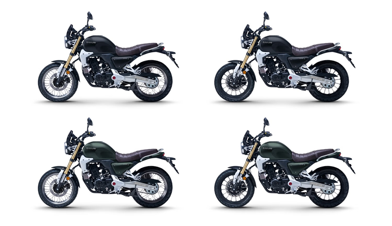 定金大阳天昴dy2008复古车200cc水冷电喷摩托车cbs铝轮玛雅红金属黑